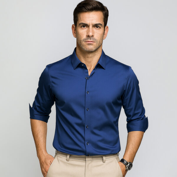 Chemise Homme Sans Repassage – Élégante et Confortable pour Tous les Jours
